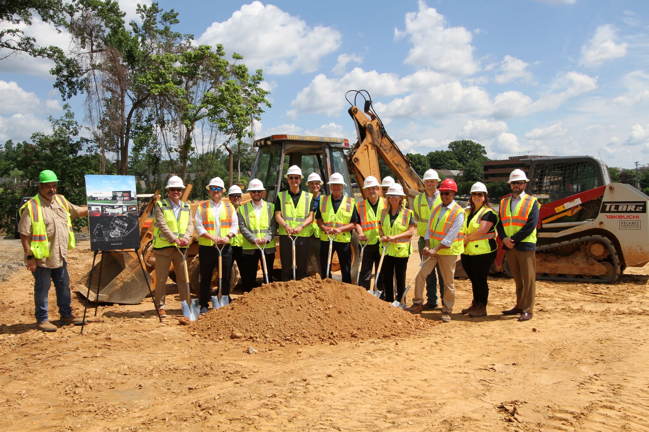 CCG Breaks Ground on Fairfax Mazda